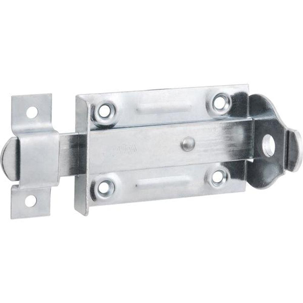 Fecho Chato Porta Cadeado 4 Aço Carbono Zincado Pacote 12 P