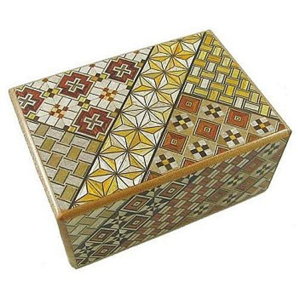 Caixa de quebra-cabeça japonesa Winshare Puzzles 4 Sun 10 Steps