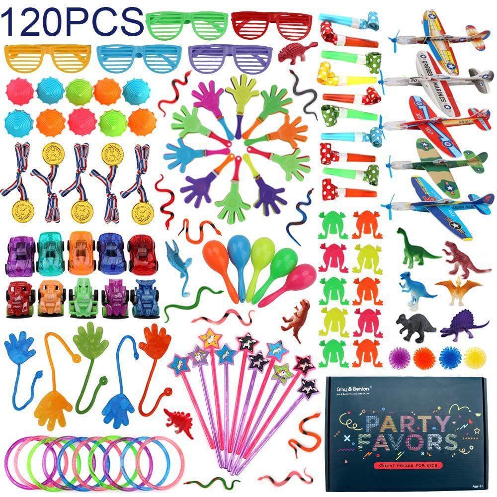 Prize Box Toys Amy & Benton 120 unidades para festa de aniversário infantil