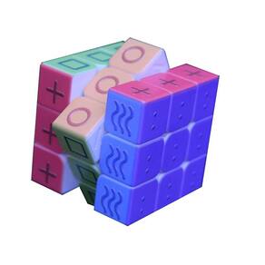 Blind Cube Puzzle Cuberspeed 3x3 Speed Cube para crianças