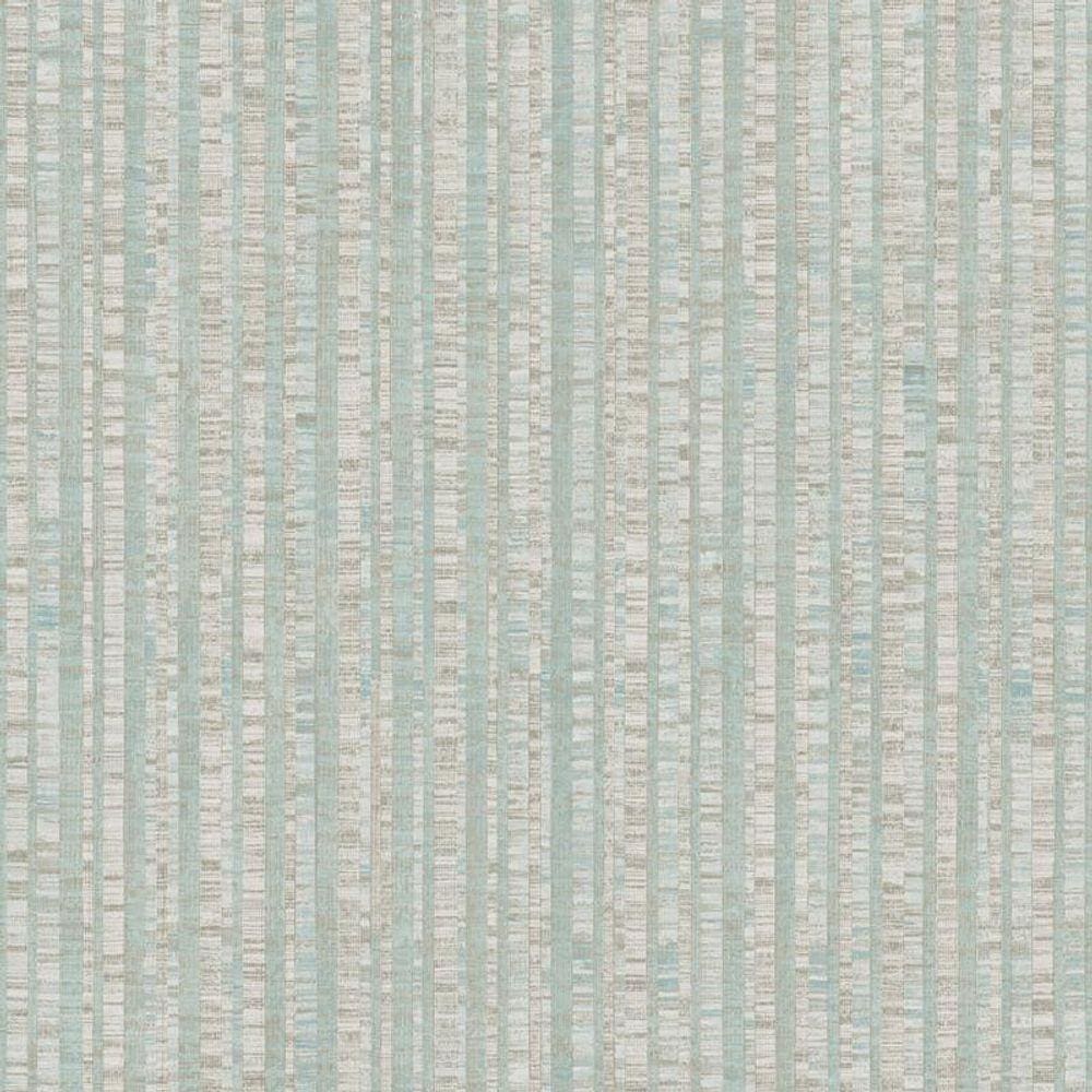 Papel De Parede Natural Fx 2 Listrado Azul G67767