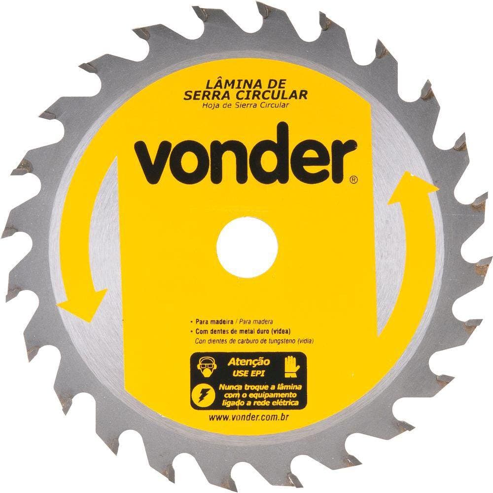 Lamina Serra Circ Vídea 235x30x3,0mm 24d Para Mad Pç - Vonde