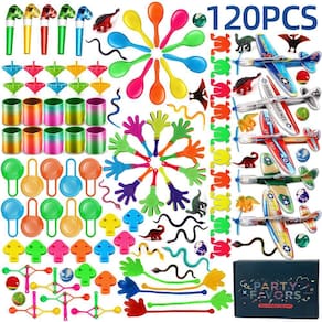 Prize Box Toys Amy & Benton 120 unidades para festa de aniversário infantil
