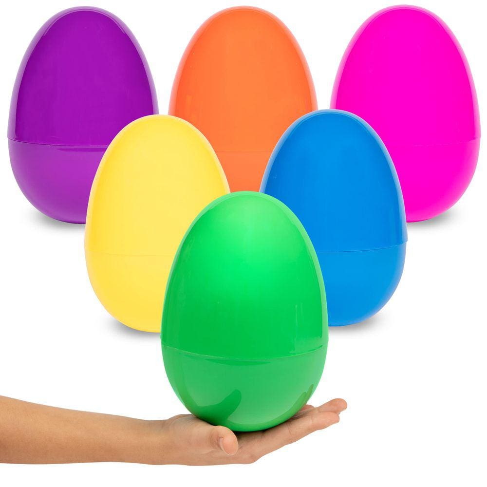 Ovo de Páscoa PREXTEX Jumbo Giant preenchível 7" 12 peças