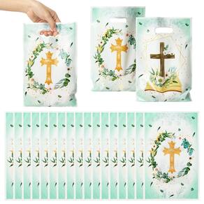 Bolsa de lembrancinhas de festa 3sscha Cross 50 unidades de batismo e primeira comunhão