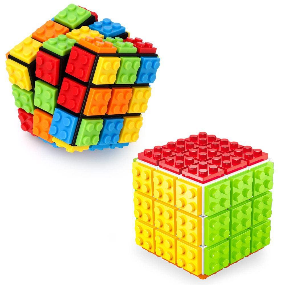 Blocos de construção Puzzle Cube STEAM Life 2 Pack Speed 3x3