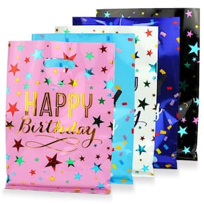 Bolsas de lembrancinhas HAPMARS, 50 unidades para aniversário de crianças com alças