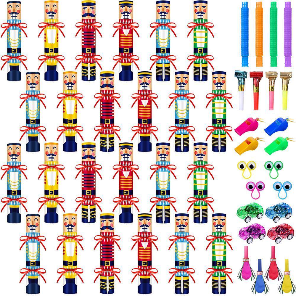 Mesa de festa de Natal Favors Syhood, pacote com 24 prêmios para crianças