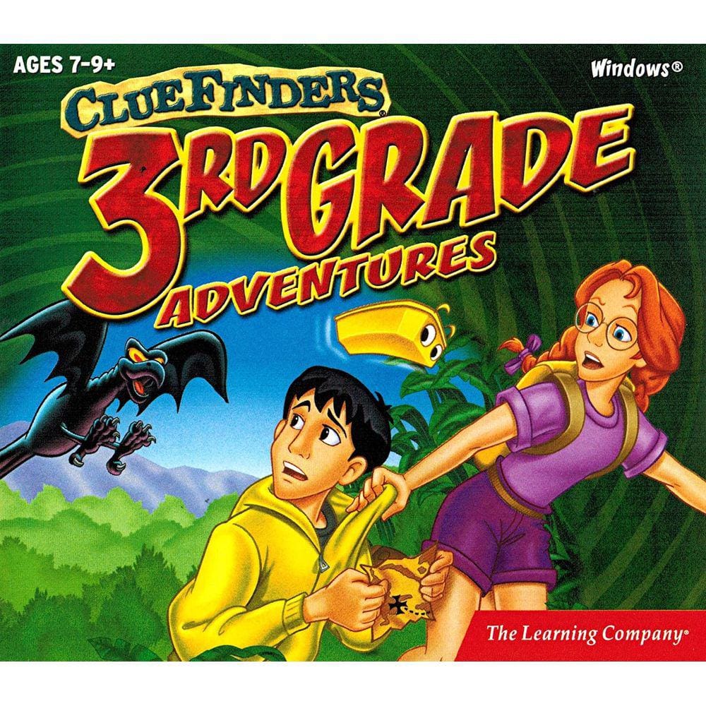 Jogo de computador educacional Clue Finders 3rd Grade Surplusoft