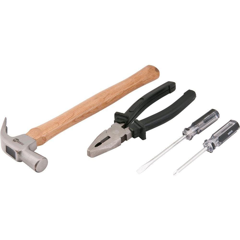 Jogo de ferramentas com 4 peças aço carbono jf042 - Nove54