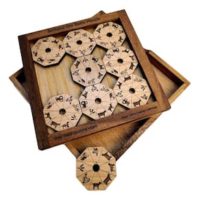 Wood Brain Teaser Puzzle Creative Crafthouse Around The Barn