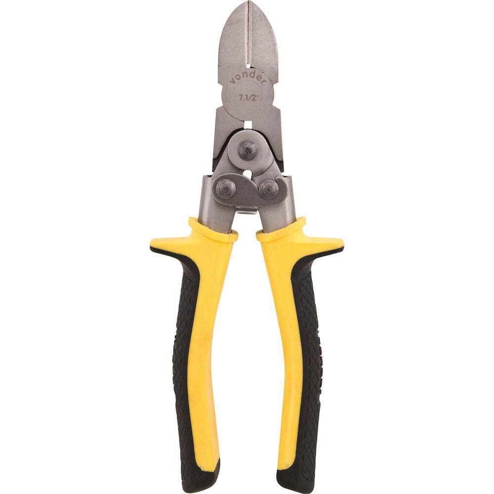 Alicate corte diagonal 7.1/2” vanádio isolado 1000v Vonder