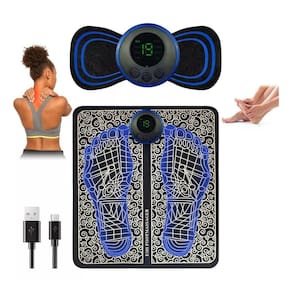Terapia Do Conforto: Massageador Ems No Kit Tapete Pés,