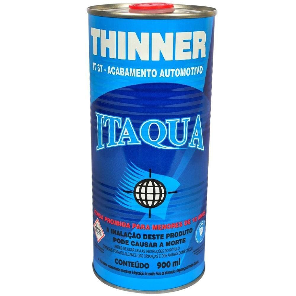 Thinner Multiuso Acabamento Automotivo 900ml Itaqua