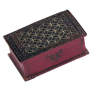 Quebra-cabeça secreto de madeira Trick Box PolishArt Large Celtic Chest