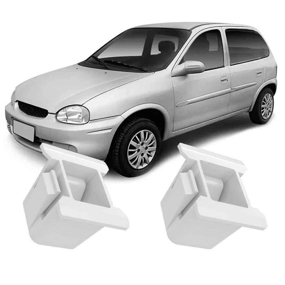Kit 2 Buchas Presilhas Grampos Para Fixação Farol Corsa Super 97 98 99 2000 2001 2002