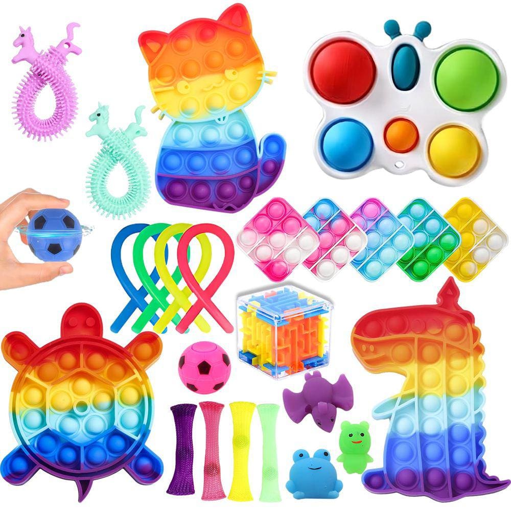 Lembrancinhas de festa BILLFULL Fidget Toys para crianças, 24 unidades