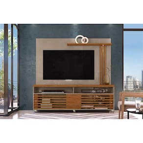 Composição Frizz para TV de até 65 polegadas - NATURALE / OFF WHITE - Madetec