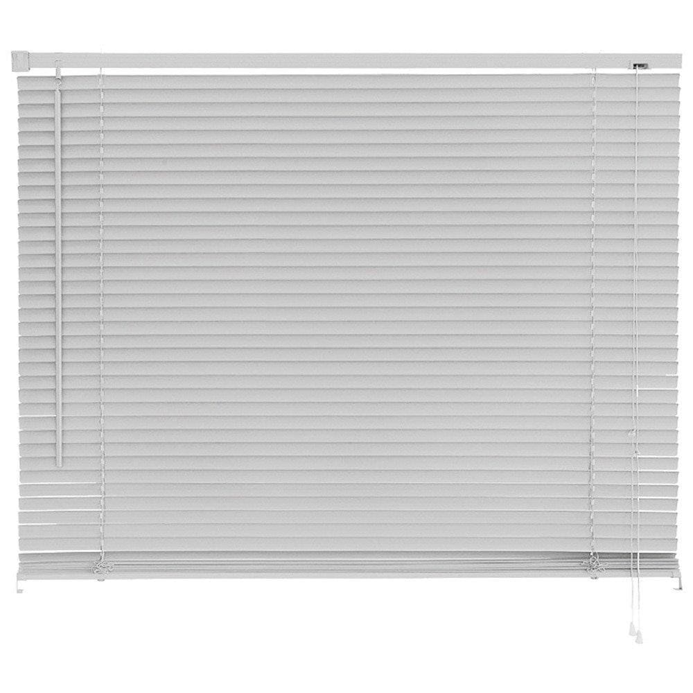 Persiana Pvc Horizontal Atlas Primafer 140x130cm Cinza