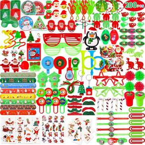 Lembrancinhas de festa de Natal Thuodo, 200 unidades, sortimento, brinquedos para crianças