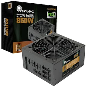 Fonte ATX 850W Modular 80 Plus Bronze PFC Ativo - MYMAX