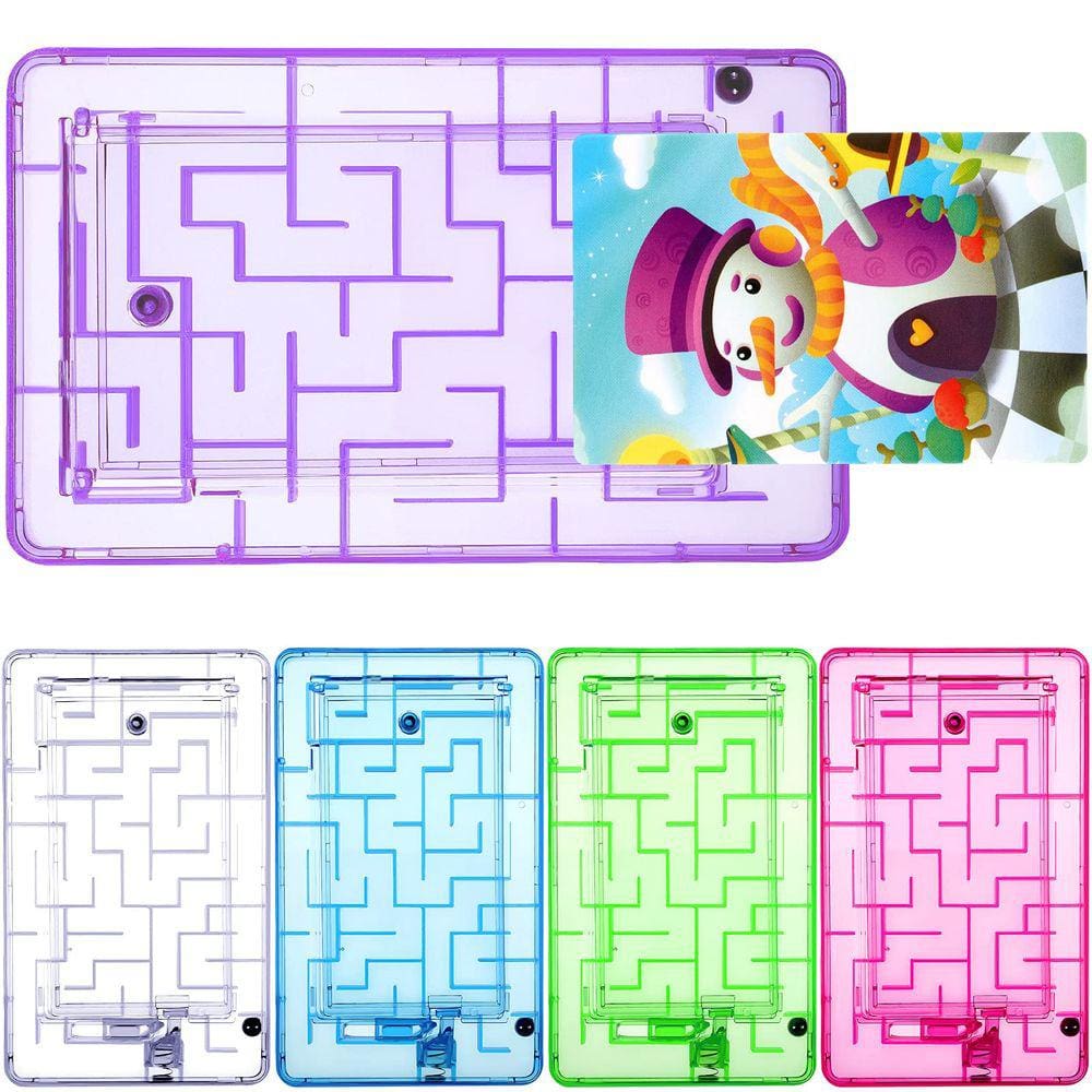 Porta-vales-presente, caixa de quebra-cabeça Skylety com jogo de labirinto, 5 unidades