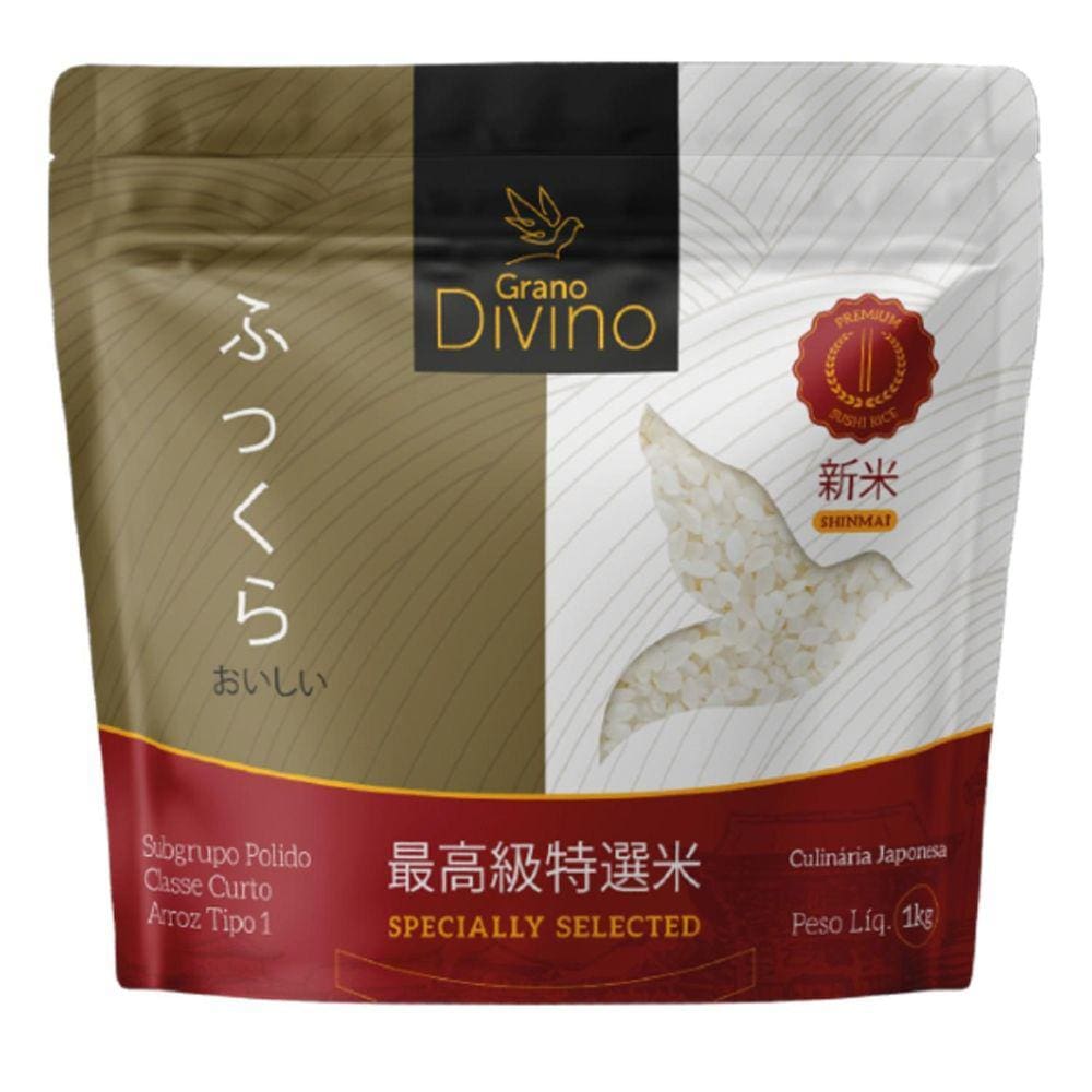 Arroz Para Sushi Premium Grano Divino 1Kg