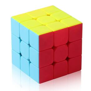 Magic Cube Roxenda 3x3 QYTOYS Warrior S sem adesivo fosco