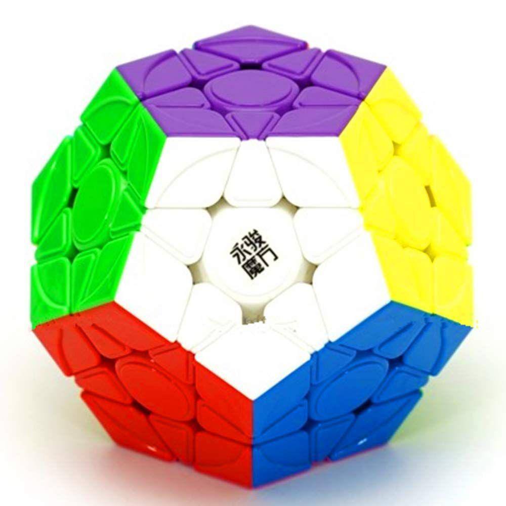 Megaminx Puzzle CuberSpeed YuHu V2 M sem adesivo magnético