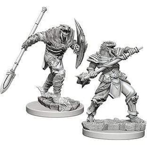 Figura em miniatura NECA D&D Nolzur`s Marvelous Dragonborn Fight