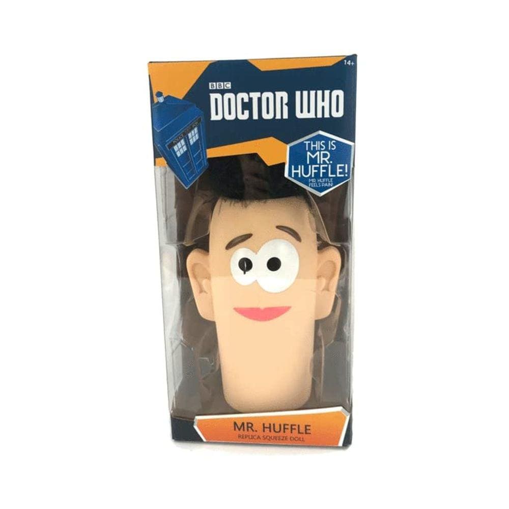 Réplica de boneco de brinquedo colecionável Doctor Who Mr Huffle Prop