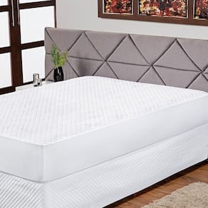 Protetor De Colchão King Impermeável Micromatelado Branco