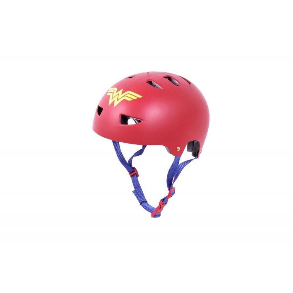 Capacete mulher maravilha com presilha tam. G - Bel Brink
