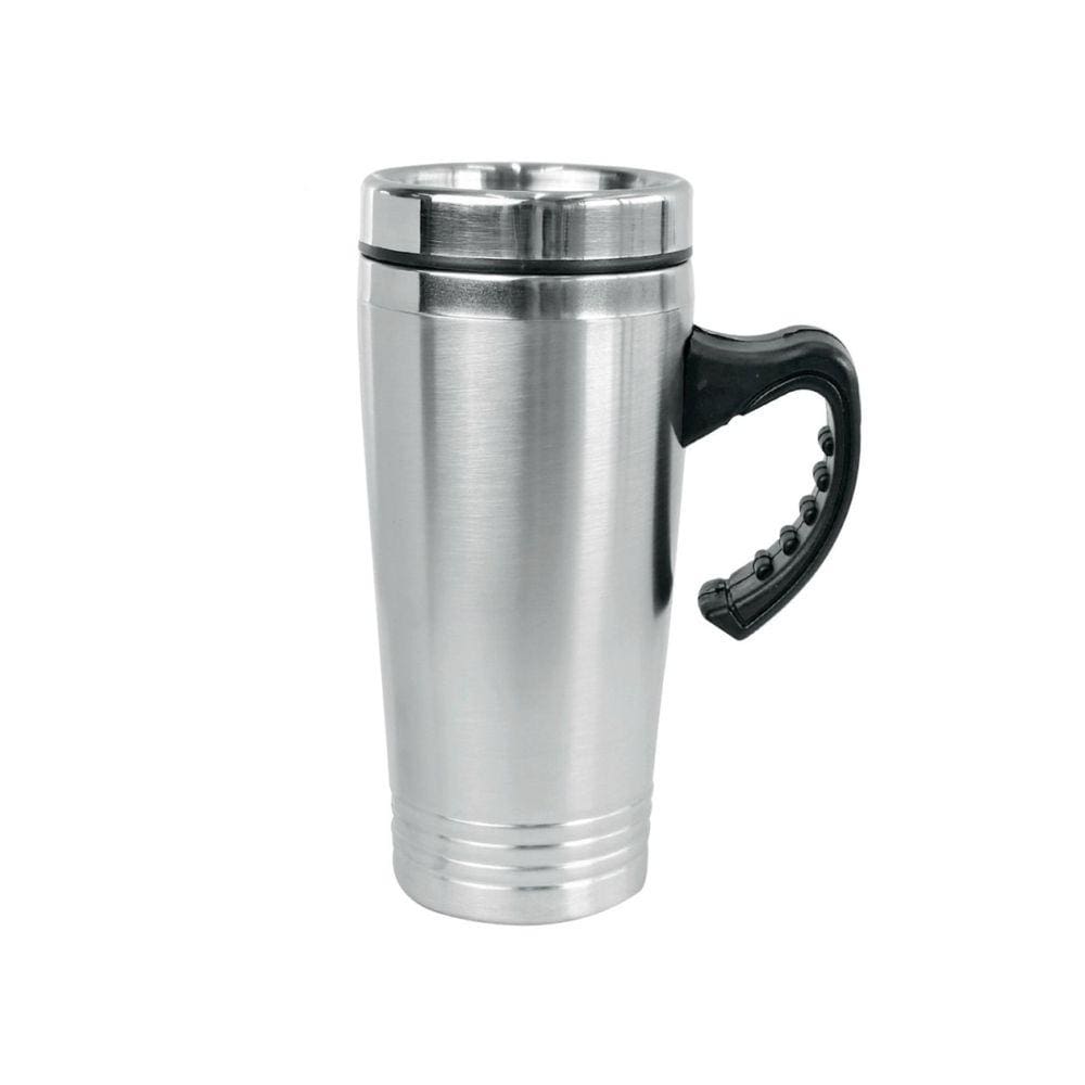 Caneca Inox Com Tampa Alca Em Plastico 450 Ml