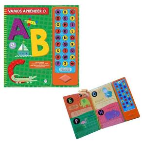 Livro Sonoro Musical Ouvindo Sons Vamos Aprender O Abc