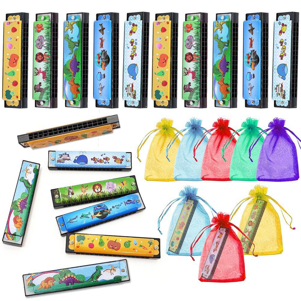 Conjunto de gaita Banballon de 16 furos com sacolas de presente de organza x10
