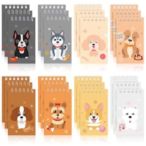 Mini cadernos Gersoniel Puppy Dog, lembrancinha de festa x24