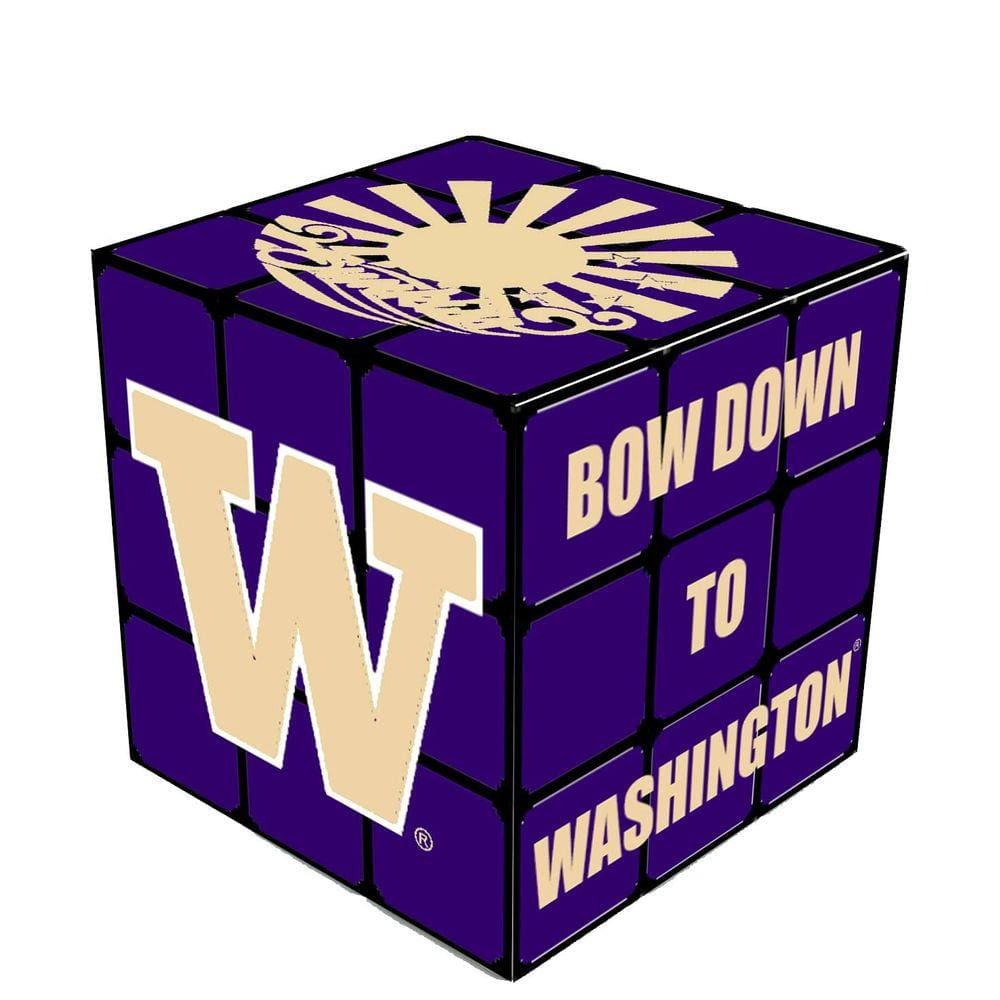 Puzzle Cube Sunkiss NCAA Washington Huskies Swizzle Cube