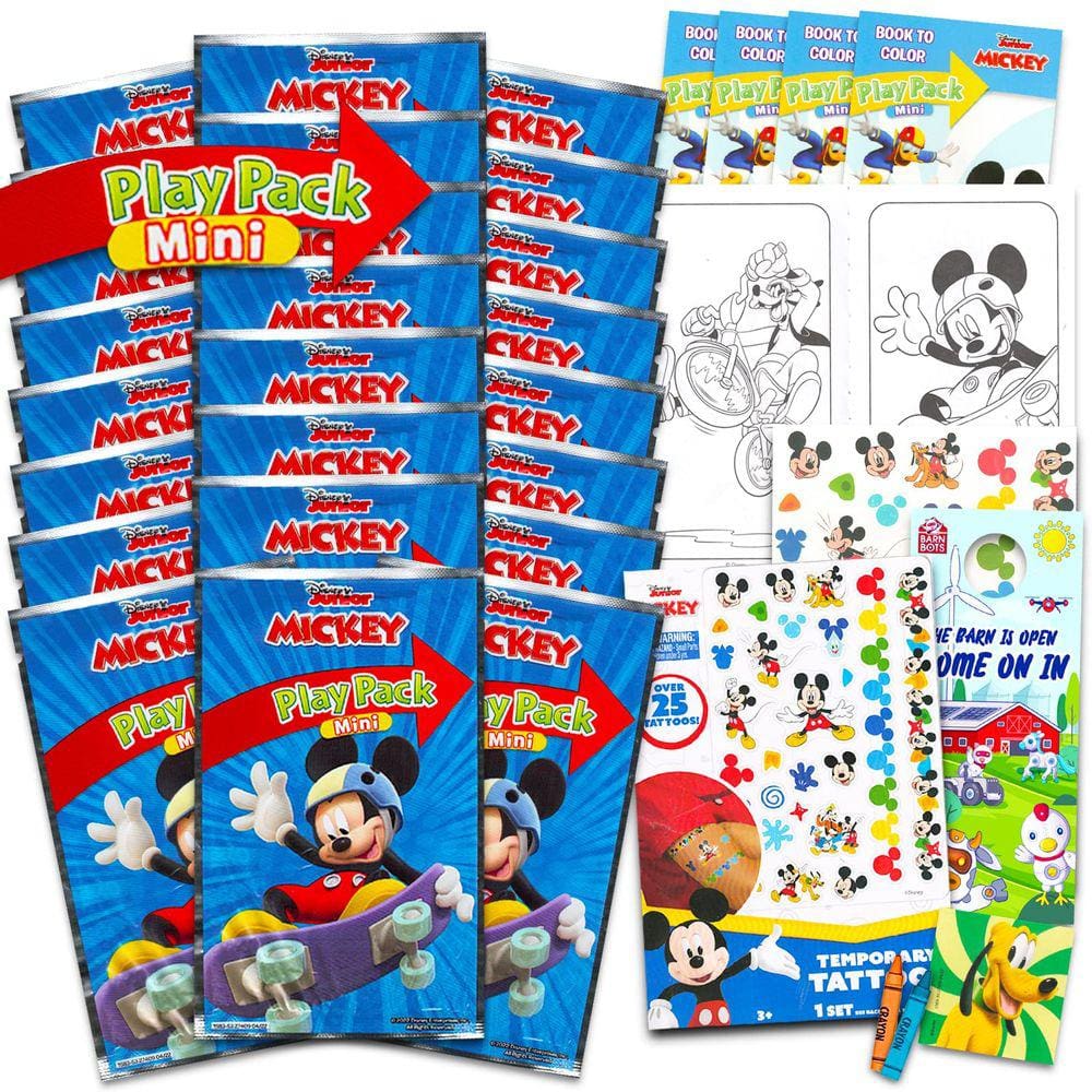 Conjunto de lembrancinhas de festa Beach Kids Disney Mickey Mouse Birthday