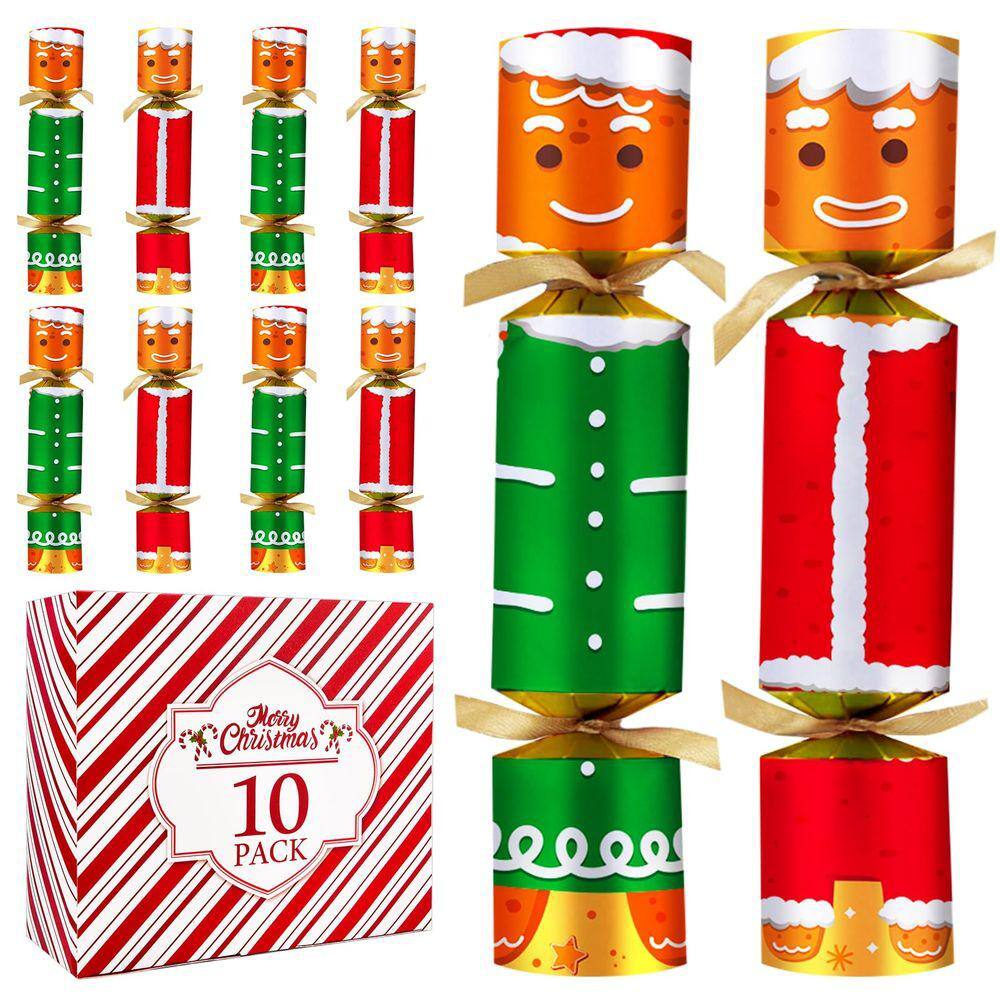 Mesa de festa Favor Jorfin, pacote com 10 unidades de Natal, Natal sem pressão