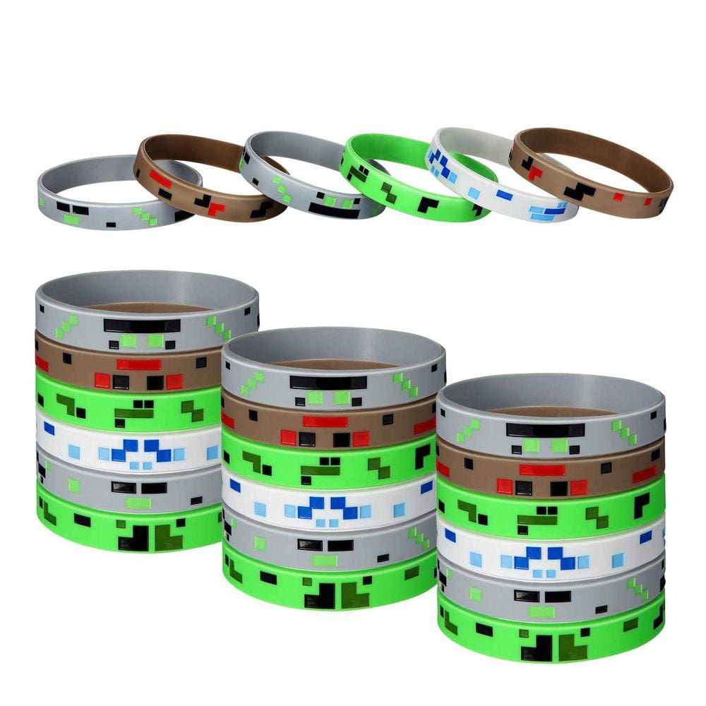 Pulseiras JOVITEC Pixelated Miner Crafting Style