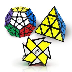 Puzzle Toy Roxenda Speed Cube Set Pyramid Megaminx mill