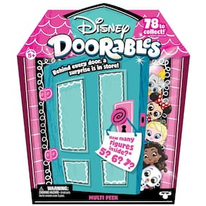 Conjunto de bonecos de brinquedo Disney Doorables Multi Peek com 5-7 bonecos