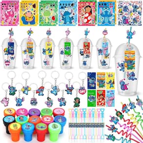 Conjunto de lembrancinhas de festa Oaroily Cartoon Stitch 136 unidades para crianças