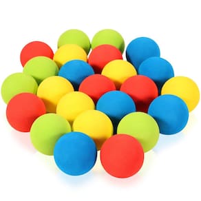 Bolas de espuma Pllieay 42 mm macias e leves para crianças de 3 anos ou mais