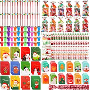 Lembrancinhas de festa de Natal Zhanmai 588 unidades para crianças