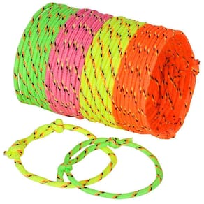Pulseiras Friendship Bedwina Neon Bulk Pack 144 Kids