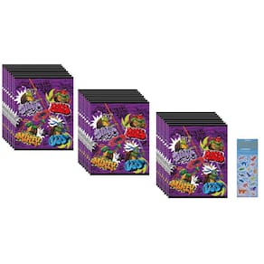 Pacote de artigos para festas Favor TMNT Ninja Turtles