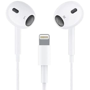 Fones de ouvido SKYCABLE com fio para com conector Lightning