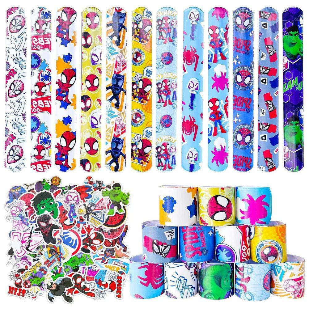 Pulseira Slap FAVOYCPAR Spidey e seus incríveis amigos 86 unidades